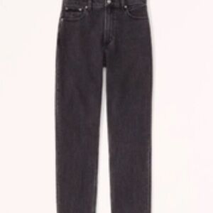 Abercrombie High Rise Mom Jean